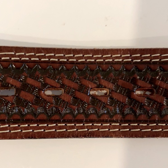 EUC Belt with Tech Ether Guild Solid Brass Buckle - Picture 6 of 10